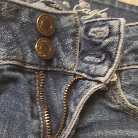 5 For $25 American Eagle Regular Jean Capris Womens Size 2 - Picture 6 of 15